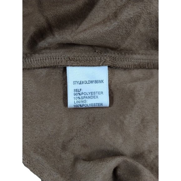 Faux Snakeskin Animal Print Camel Multi Juniors Mini Dress Size Large New - Picture 7 of 8